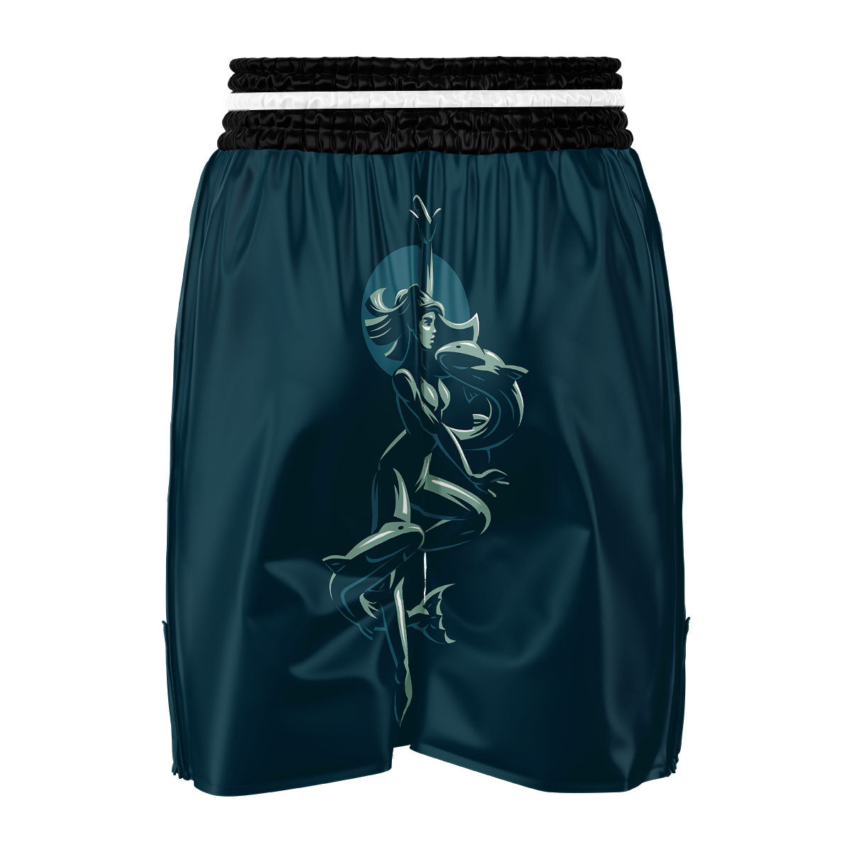 Pisces Sign Astrology Print Boxing Shorts-grizzshop