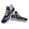 Pisces Sign Horoscope Print White Athletic Shoes-grizzshop