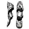 Pisces Sign White And Black Print Muay Thai Shin Guards-grizzshop