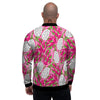 Pitaya Tropical Print Pattern Men's Bomber Jacket-grizzshop