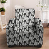 Pitbull Print Armchair Cover-grizzshop