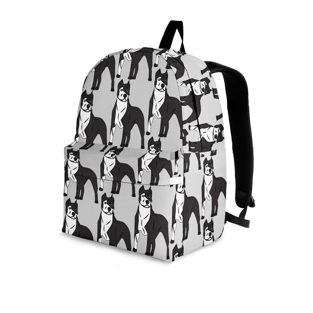 Pitbull Print Backpack-grizzshop