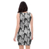 Pitbull Print Bodycon Dress-grizzshop