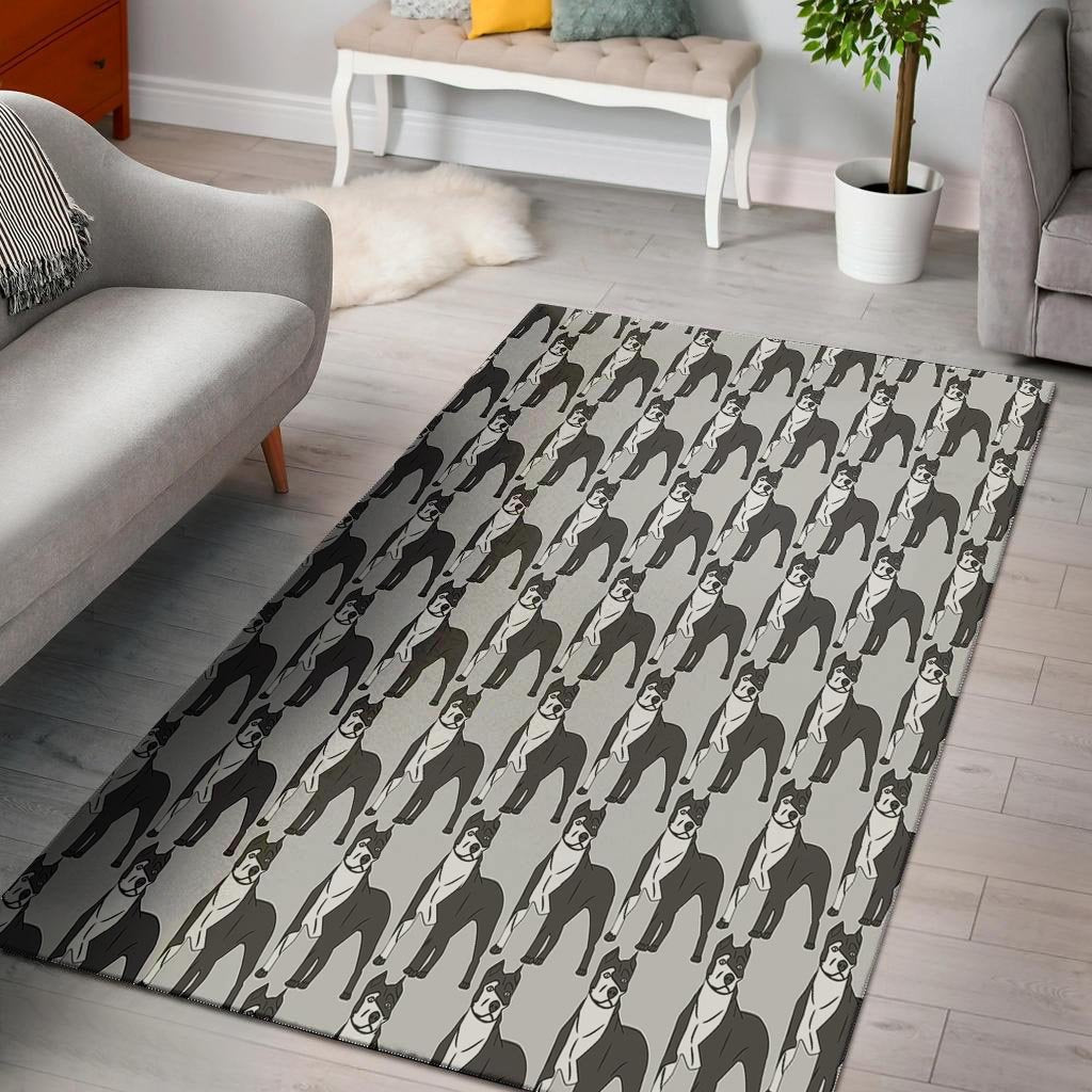 Pitbull Print Floor Mat-grizzshop