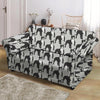 Pitbull Print Loveseat Cover-grizzshop