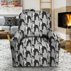 Pitbull Print Recliner Cover-grizzshop