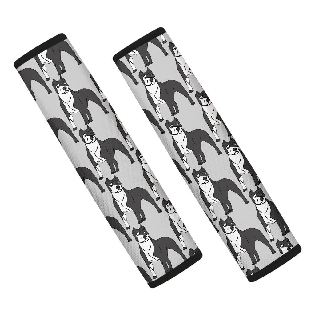 Pitbull Print Seat Belt Cover-grizzshop