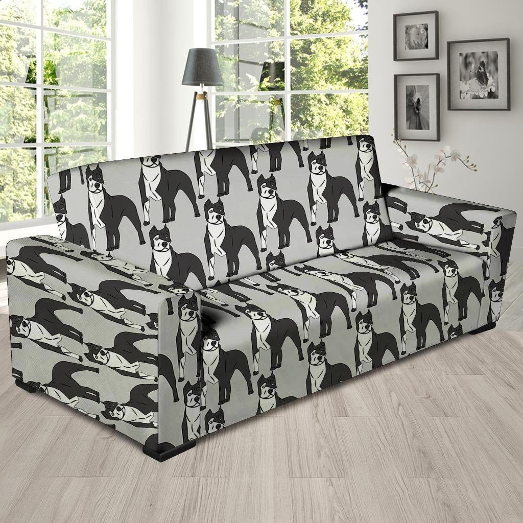 Pitbull Print Sofa Cover-grizzshop