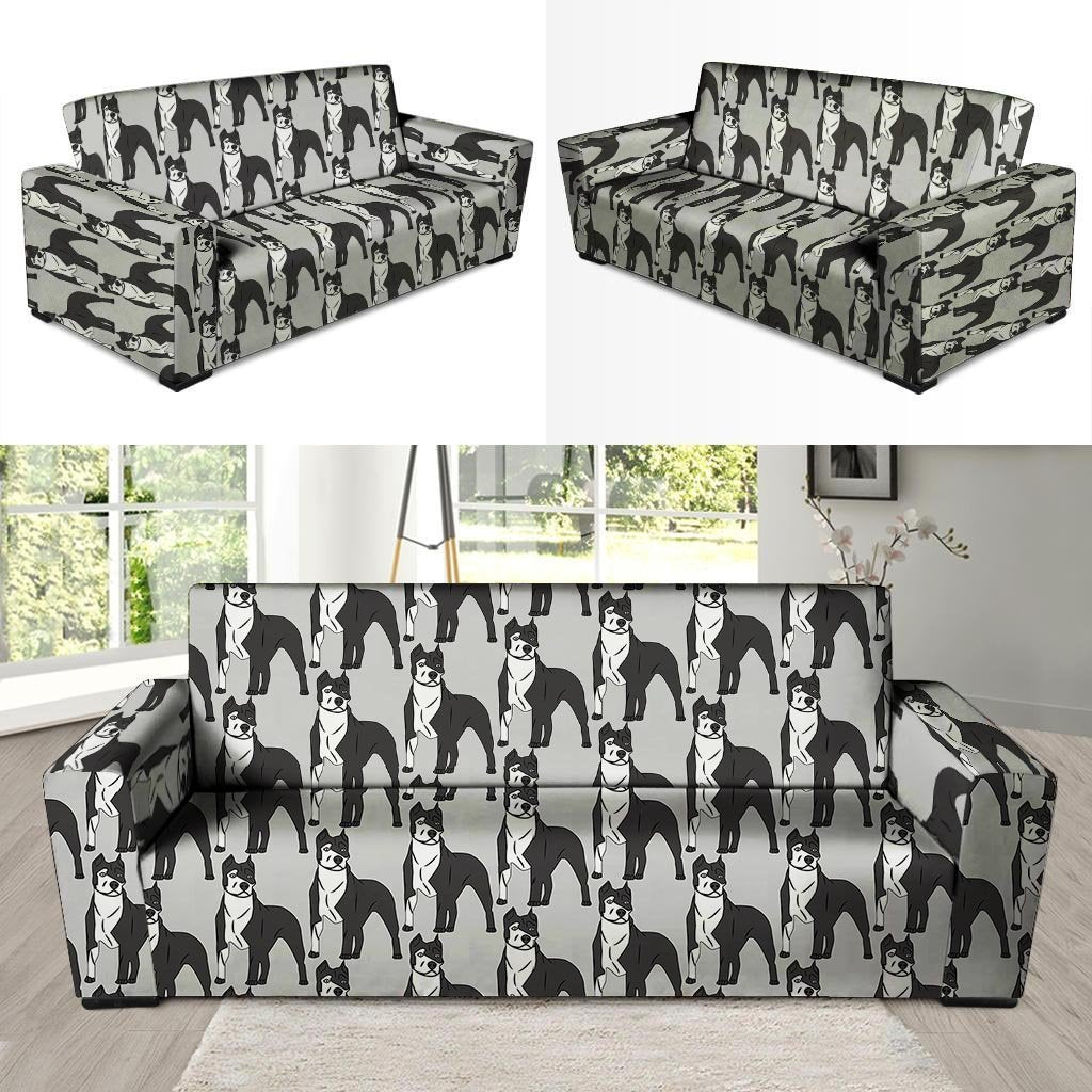 Pitbull Print Sofa Cover-grizzshop