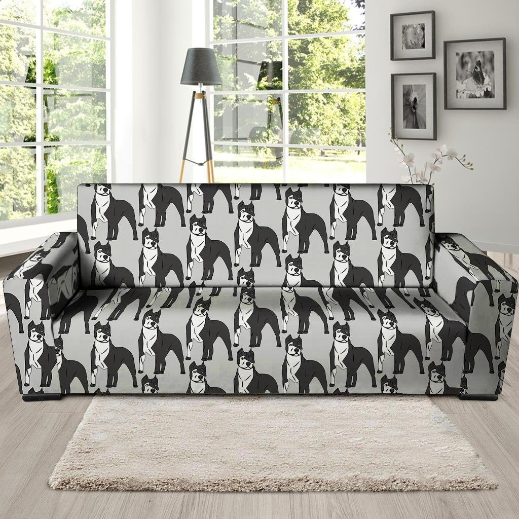 Pitbull Print Sofa Cover-grizzshop