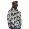 Pitbull Print Women's Hoodie-grizzshop