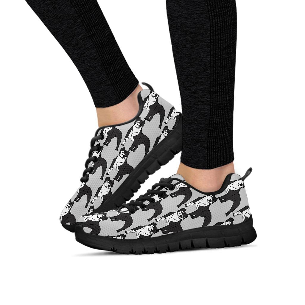 Pitbull Print Women's Sneakers-grizzshop