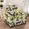 Pitbull Puppy Armchair Cover-grizzshop