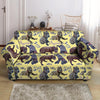 Pitbull Puppy Loveseat Cover-grizzshop