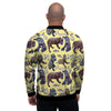 Pitbull Puppy Men's Bomber Jacket-grizzshop