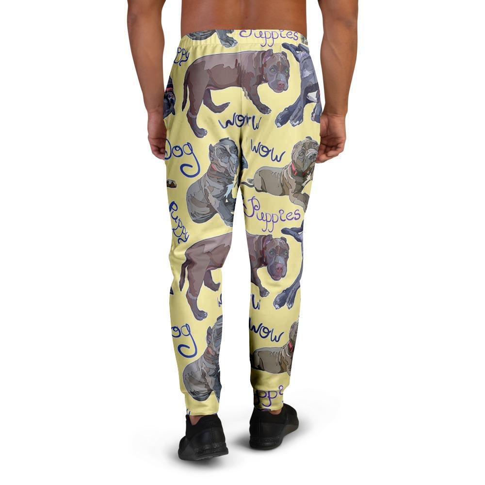 Pitbull Puppy Men's Joggers-grizzshop