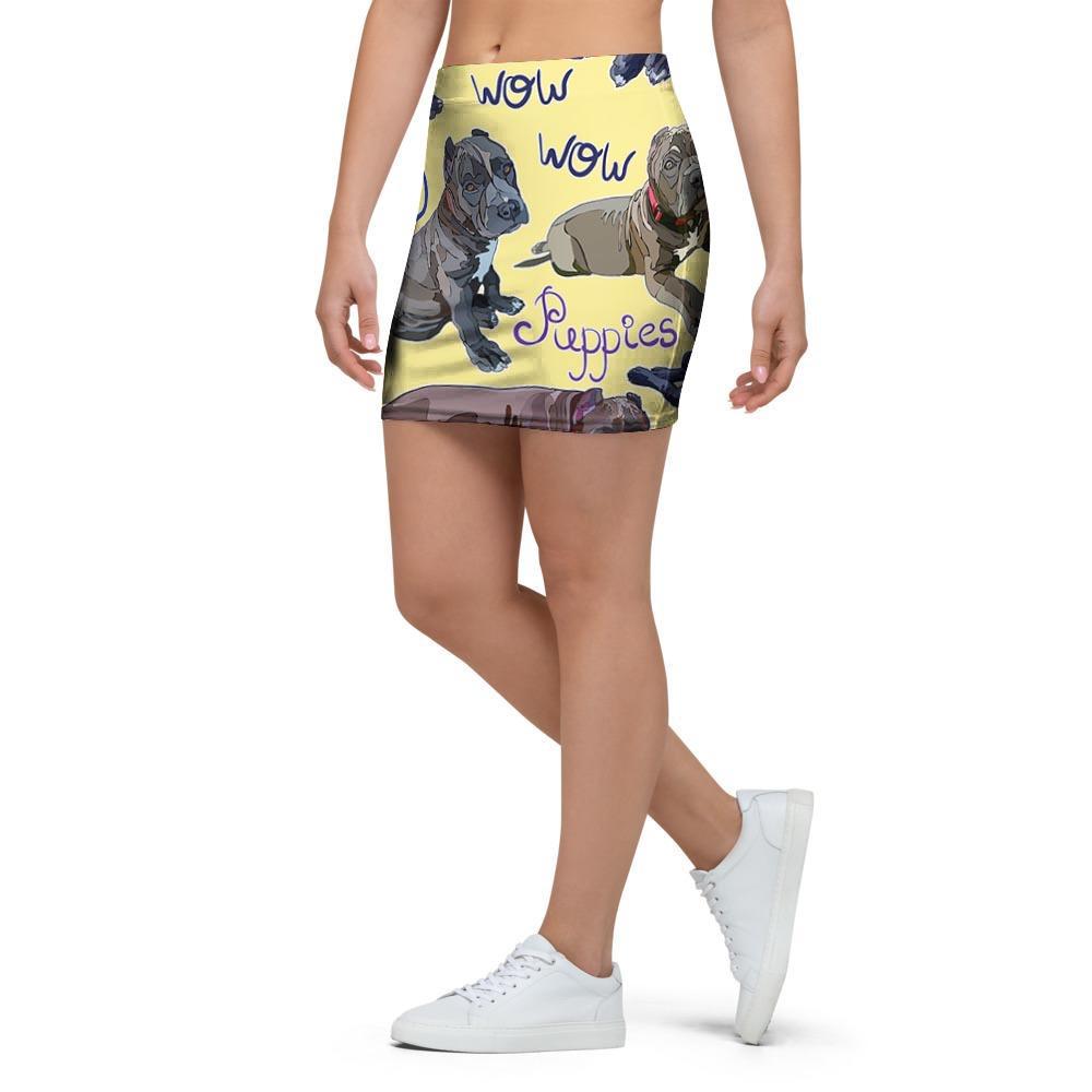 Pitbull Puppy Mini Skirt-grizzshop
