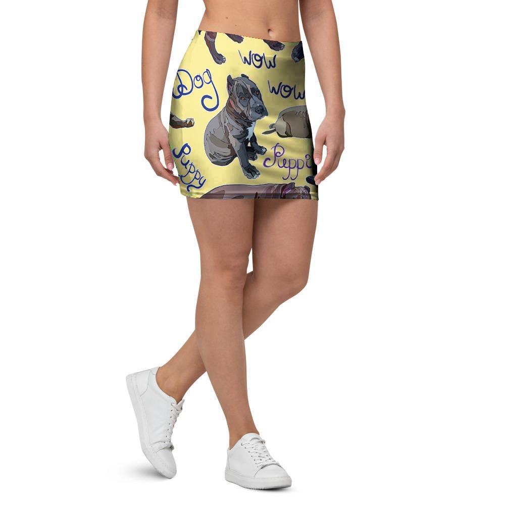 Pitbull Puppy Mini Skirt-grizzshop