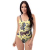 Pitbull Puppy One Piece Swimsuite-grizzshop