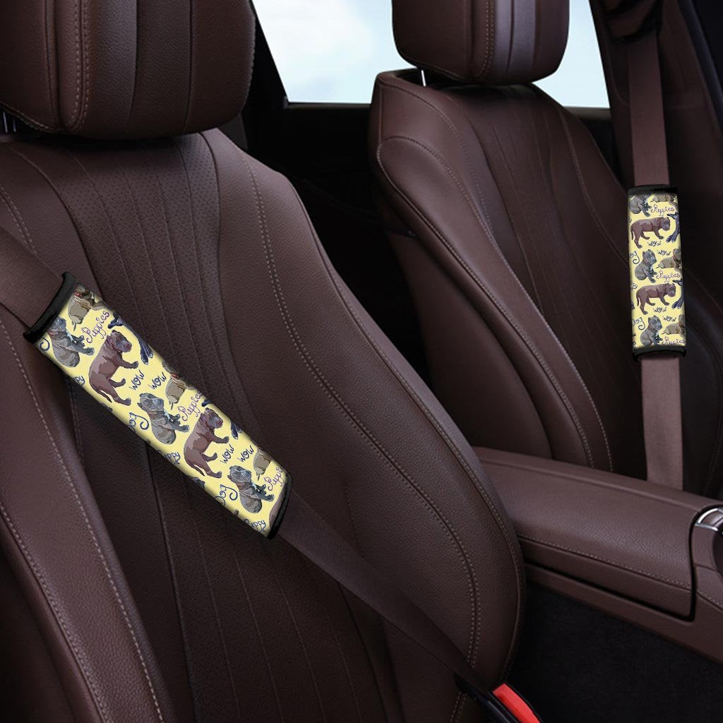 Pitbull Puppy Seat Belt Cover-grizzshop