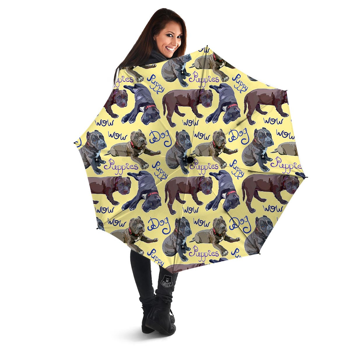 Pitbull Puppy Umbrella-grizzshop