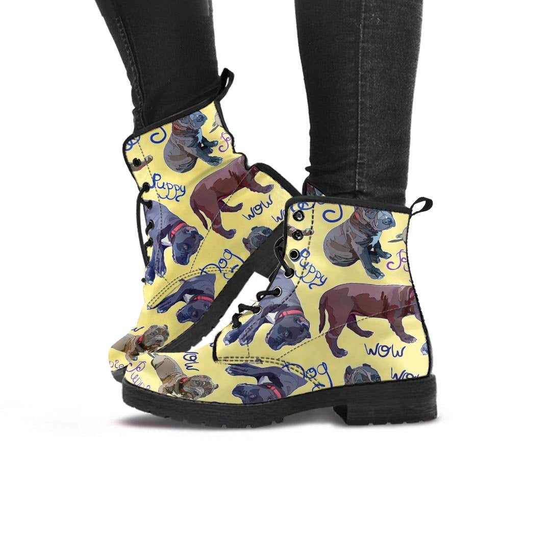 Pitbull Puppy Women's Boots-grizzshop