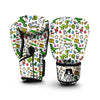 Pixel Art 8 Bit Retro Cartoon Print Pattern Boxing Gloves-grizzshop