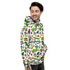 Pixel Art 8 Bit Retro Cartoon Print Pattern Men's Hoodie-grizzshop