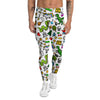 Pixel Art 8 Bit Retro Cartoon Print Pattern Men's Leggings-grizzshop