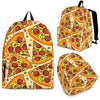 Pizza Pattern Print Premium Backpack-grizzshop