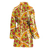 Load image into Gallery viewer, Pizza Pattern Print Women Long Robe-grizzshop