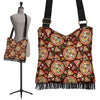 Pizza Print Pattern Crossbody Bags-grizzshop