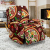 Pizza Print Pattern Recliner Cover-grizzshop