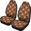 Pizza Print Pattern Universal Fit Car Seat Cover-grizzshop
