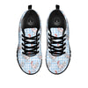 Plaid Rooster Print Pattern Black Sneaker-grizzshop