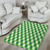 Plaid Saint Patrick's Day Print Pattern Floor Mat-grizzshop