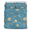 Planet Pattern Print Duvet Cover Bedding Set-grizzshop