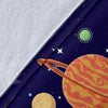 Planet Print Pattern Blanket-grizzshop