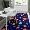 Planet Print Pattern Floor Mat-grizzshop