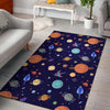 Planet Print Pattern Floor Mat-grizzshop