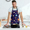 Planet Print Pattern Men's Apron-grizzshop