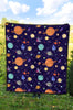 Planet Print Pattern Quilt-grizzshop