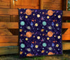 Planet Print Pattern Quilt-grizzshop