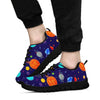 Planet Print Pattern Sneaker Shoes For Men Women-grizzshop