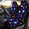 Planet Print Pattern Universal Fit Car Seat Covers-grizzshop