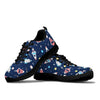 Planet Spaceship Pattern Print Sneaker Shoes For Men Women-grizzshop