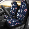 Planet Spaceship Pattern Print Universal Fit Car Seat Covers-grizzshop