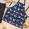 Planet Spaceship Pattern Print Women's Apron-grizzshop