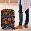 Planet Spaceship Print Pattern Luggage Cover Protector-grizzshop