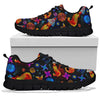 Planet Spaceship Print Pattern Sneaker Shoes For Men Women-grizzshop